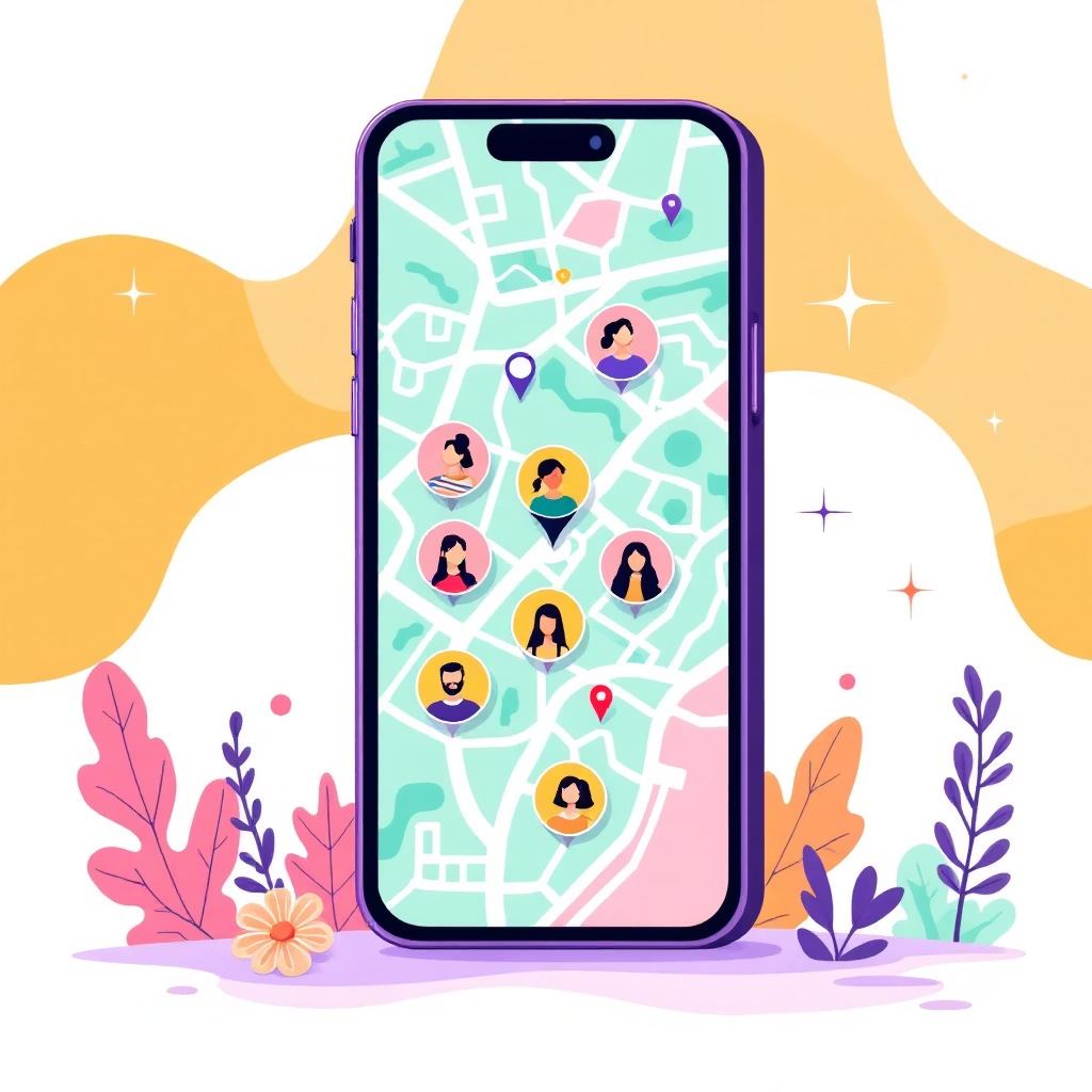 Merchant map preview